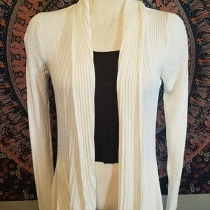 Cream-ish white Express cardigan
